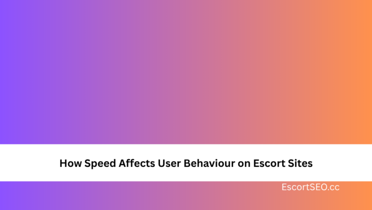 How Speed Affects User Behaviour on Escort Sites